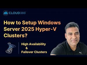 How to Set Up Hyper-V Failover Clustering in Windows Server 2025 (Step-by-Step)