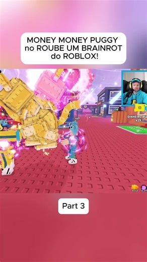 MONEY MONEY PUGGY no ROUBE UM BRAINROT do ROBLOX!#brancoala#game#roblox