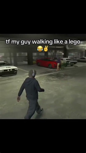 I think walking like a lego #gta6 #gta #gtaglitch #gtav #funny #gta5 #gaming
