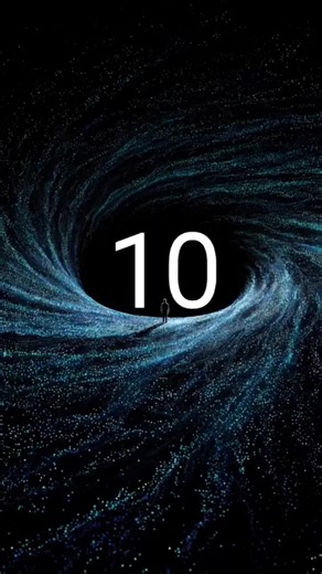 Top 10 Countdown: Cinematic Space Vortex | #Shorts #Countdown Best 10 Second Timer for Your Videos