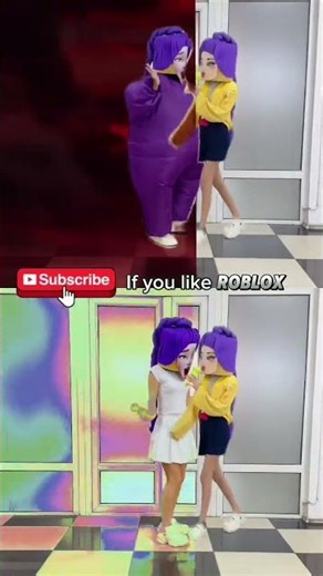 BATTLE SING FAT RUMI VS FAKE RUMI #roblox #amazingroblox #kpopedit #robloxshorts #funny #memes