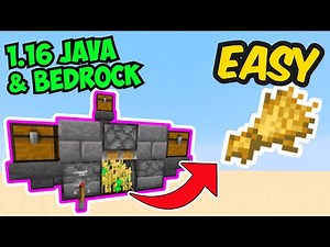 FASTEST AUTOMATIC WHEAT FARM Minecraft Tutorial [1.16 & 1.15 JAVA & BEDROCK] *15,500 WHEAT PER HOUR*