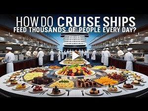 “How Cruise Ships Cook Food for 7,000 People Daily | Inside the Mega Kitchens at Sea”