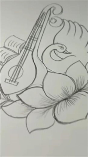 “Maa Saraswati Drawing 🙏 | Basant Panchami Special | Easy Drawing Tutorial”#SaraswatiJi#MaaSaraswati