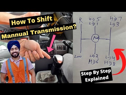 How To Shift Gears In 9 Speed (Synchro) Transmission? Learn Practically In 10 Minutes Tutorial |