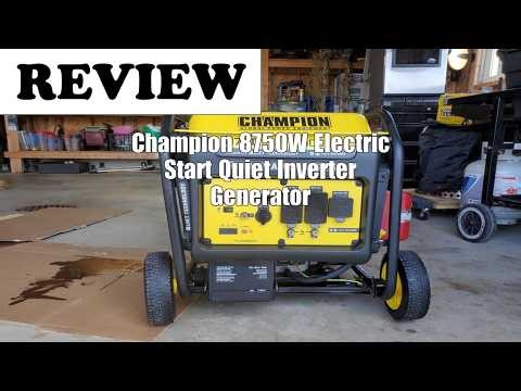 Champion 8750W Electric Start Inverter Gen Review: Worth It? 2026
