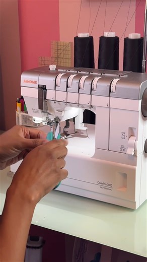3.5K views | Ready to master your cover stitch machine? Join me, Janome Maker Stephanie Burwell, for a 3-part series where I sew a chic asymmetrical knit top using only my Janome CoverPro 3000! This powerhouse machine handles every step of the process—it's my go-to for all things knit. 淋✨ Tap the link in bio for more information about the CoverPro 3000P! https://janome.pulse.ly/u8lvtdbrqn | Janome Sewing Machines | Facebook