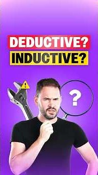 Deductive vs Inductive: Which Problem-Solver Are You #CriticalThinking #BusinessMindset