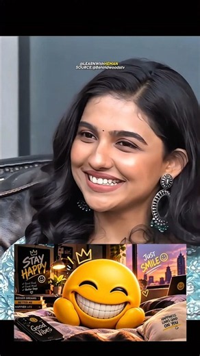 Mamitha Baiju😱 is MAKING Funny Face Expressions From Emojis