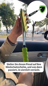 🚗✨Reinigen Sie Ihre Windschutzscheibe ganz einfach, ohne sich zu strecken, zu bücken oder sich abzumühen.👉 | Hansefenhand
