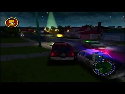 The Simpsons Hit and Run (PC) intense police chases (modded)