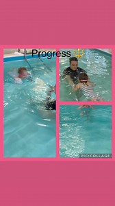 Ruby smashing it in the pool.. armbands to the start of swimming unaided 👊 | Poseidon Swim School