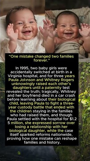 Switched at Birth Story: Hospital Mistake, Family Tragedy, Lasting Legacy