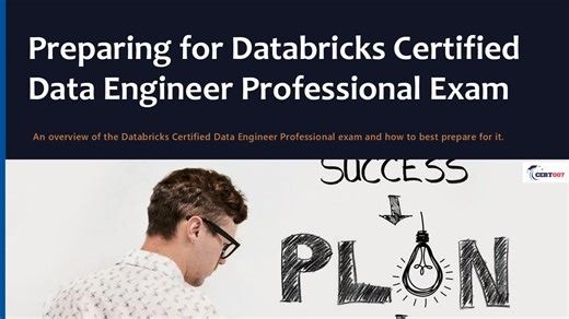 Databricks Certified Professional Data Engineer Exam Preparation