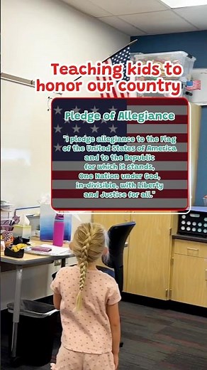 🇺🇸 Teaching Kids To Honor Our Country | Learn about the US Flag | The Pledge of Allegiance