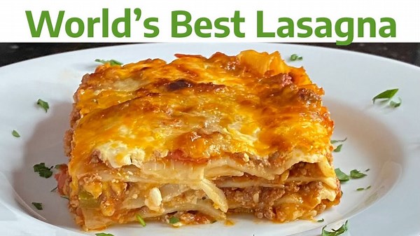 Easy homemade lasagna recipe