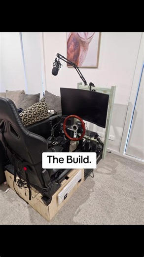 Simulator build. #simulator #gaming #diy #tech #fyp