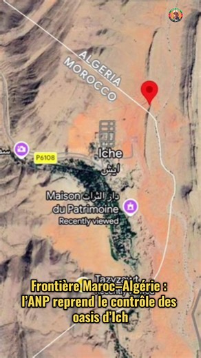 À la frontière algéro-marocaine, dans la région d’Ich, l’Armée Algérienne a repris le contrôle d’oasis stratégiques situées sur le territoire algérien. Ces zones, historiquement rattachées à l’Algérie et exploitées par le Maroc, ont été sécurisées et clairement délimitées par les forces algériennes, sous l’observation impuissant des unités marocaines présentes à proximité. Par cette opération maîtrisée, l’ANP démontre une nouvelle fois sa discipline, sa parfaite connaissance du terrain et sa cap