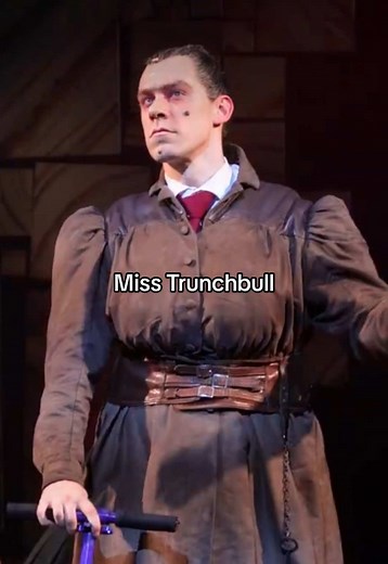 Playing Miss Trunchbull? Iconic. #matildamusical #matilda #musicaltheatre #theatretok #misstrunchbull