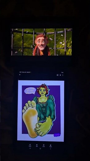 Shrek 4 Ever After - ( Princess Fiona Kills FiFi ) ,