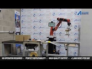 Box Erecting and Taping automated system by Sawyer - World's leading collaborative robot