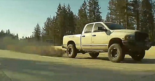 Tesla gets 'coal rolled' by pickup truck driver who brags about it — Tesla hate is real