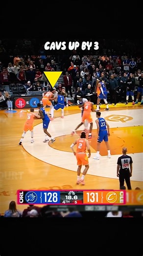 PART 2 - Up by 3, Final Seconds, Mitchell Over WCJ…🔥 Magic at Cavs Final Minutes #nba #shorts