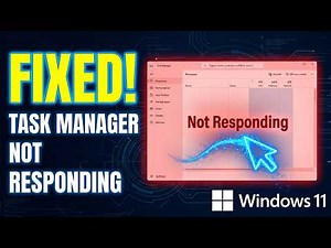 Solved : Task Manager Not Responding in Windows 11