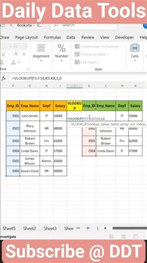 VLOOKUP Not working? Fix #N/A Error in XL #excel #ytshorts #yt #exceltips #trickshots #office365 #ai
