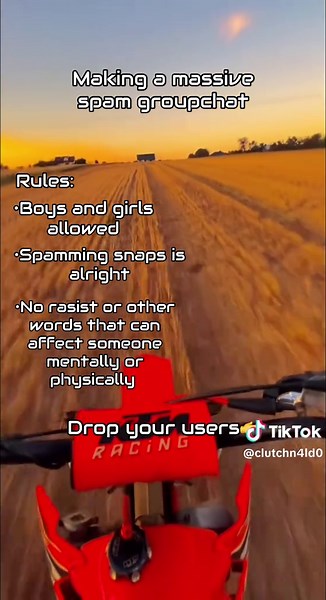 Creating a Fun Massive Spam Group Chat