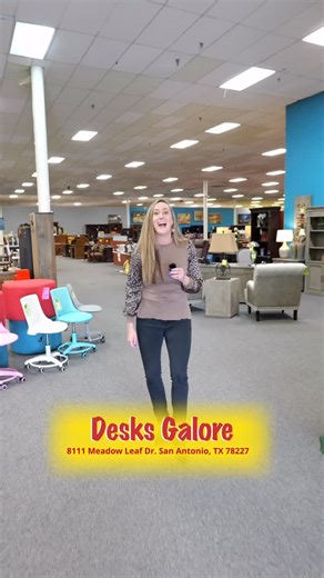 DESKS GALORE is San Antonio’s LARGEST family owned new and used office furniture retailer! 🏅 Find what you’re looking for in our 65,000sq.ft showroom for you’re home or office! 🏡 🏢 We’ve got items hitting the floor everyday. Come see what deals you’ll find today! 💪🏻 Now located off Marbach and 410! 📍8111 Meadow Leaf Dr. San Antonio, TX 78227 Open 7- Days a week! ⏰ Monday - Saturday 9am-6pm; Sunday 12pm - 5pm Call us today! 📲 210-223-0004 #officefurniture #officedesign #interiordesign #fam