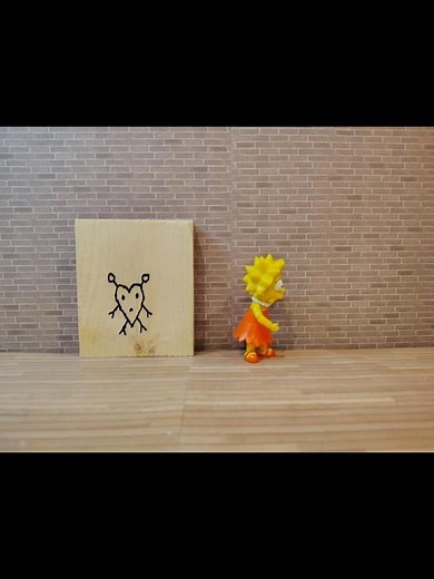 Lisa the Artist Ordinary The Simpsons Stop Motion