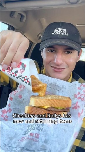 New And Returning Items At Checkers And Rallys