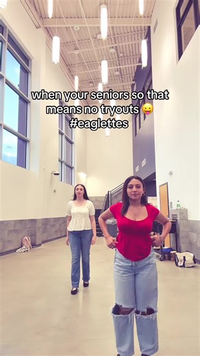 Seniors Take Over on Tryout Day!