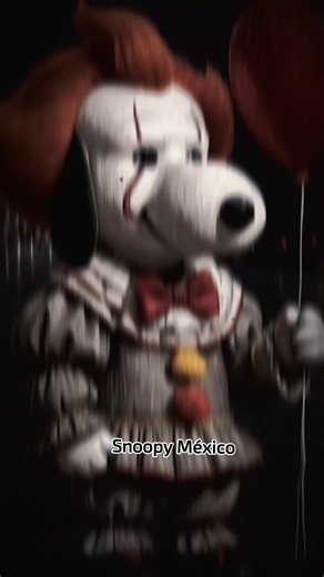 Aquí ya se siente el terror 😱 Snoopy It 🎈🤡 todos flotan jajajaja. | Snoopy México