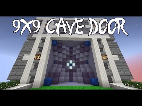 Epic 9x9 Cave Door: Seamless beauty! (ft. Lucasdaredstone) | Minecraft 1.11
