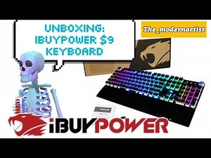 Unboxing: IBUYPOWER $9 Keyboard!! MEK 3 LT Mechanical Gaming Keyboard
