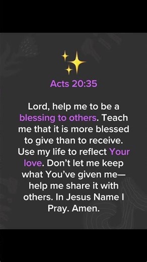 Daily Prayer: God Blesses Us to Be a Blessing.
