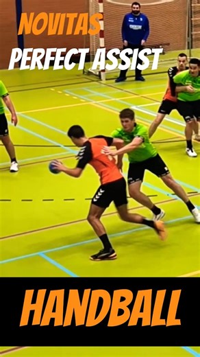 Let’s Dance ⚡ Break, Assist & Score #handball #shorts