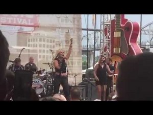 Brooke Hogan sings 'Only So Many Summers' live at CMA Fest in Nashville, Tennessee.