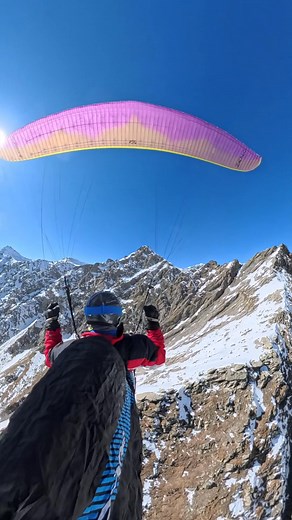 Cross country flying manali #highlights #virelreels #ozoneparagliders #manali #solangvalley #crosscountryflying #soloflying | Ashwani Thakur