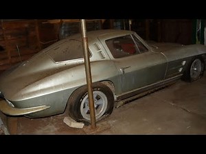 1963 Corvette Split Window Coupe Barn Find Is For Sale!
