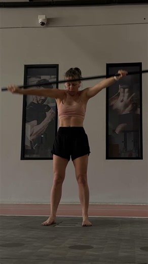 Stick Mobility Flow 🔥 Open shoulders & spine #mobility #stickmobility