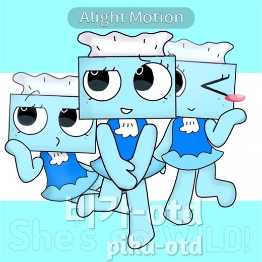 Glamazon!🚺🌹 Tisha🩵🤍 × looey💛💚💜 Dandy's world🌈 #dandysworld #animation #fyp #alightmotion