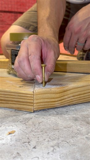 The ONE™ Multi-Material Screw works as a concrete screw anchor and wood screw