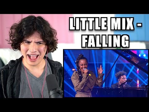 Vocal Coach Reacts to Little Mix - Falling (Harry Styles Cover)