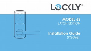 Lockly Model 6S FULL Installation Video