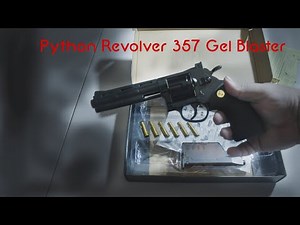 XYL Manual Python Revolver 357 Gel Blaster ^UNBOXING^