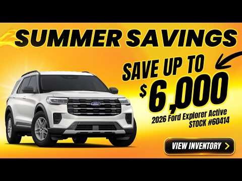 Ford SUV Deals in Fort Wayne | Save Up to $6,000 at Bob Thomas Ford