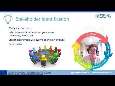 Integrated ecosystem assessment: Scoping the system with stakeholders